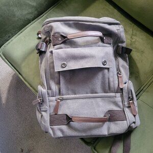 Men's Canvas Backpack--Travel Bag (3 Colors Available)
